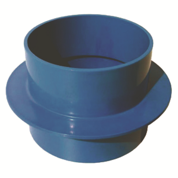 "Embase pour tube lisse ""type collerette"""