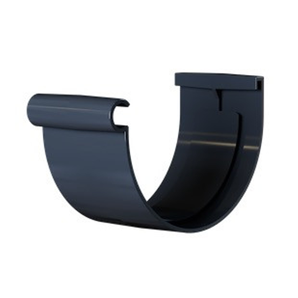 Jonction à coller MEP 25JC pour gouttière demi-ronde GD25 de développé de 250 mm - PVC Anthracite