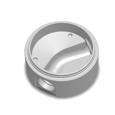 Fond de regard EU PRO Ø800 - Entrée 45° pour 200 PVC / 200 FTE