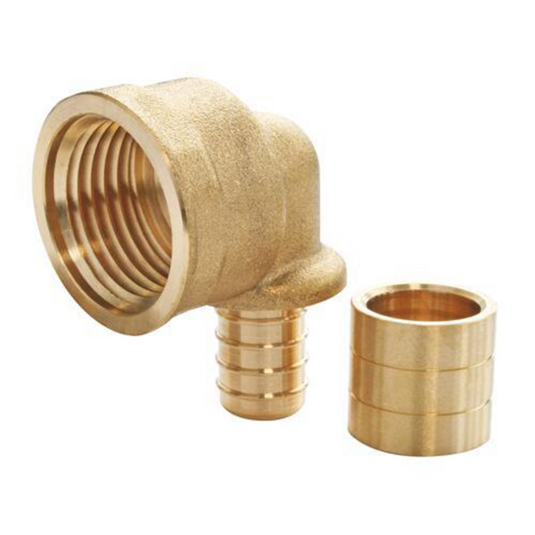 Raccord femelle coudé à glissement - Femelle coudé 12/17 - PER Ø16