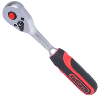 Cliquet réversible KS Tools Ultimate 72 dents 1/4" longueur 145 mm