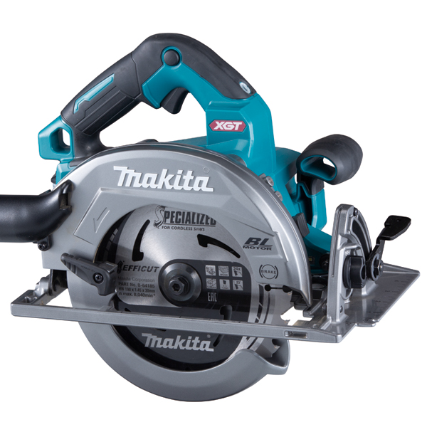 Scie circulaire Makita HS004GZ03 - 40 V max Li-Ion XGT - Diamètre 190 mm - Sans batterie