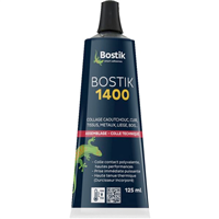 Colle contact liquide néoprène avec durcisseur incorporé 1400 tube 125 ml Bostik
