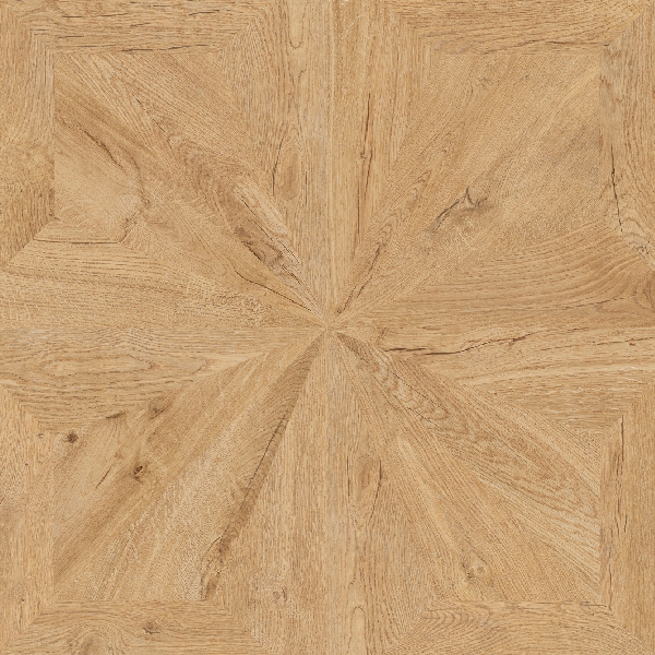 Carrelage imitation bois pour sol intérieur - Grès cérame émaillé et rectifié - Le Doghe - 90 x 90 cm - ép. 9 mm -  Intrecci Rovere