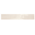 Plinthe de carrelage intérieur en grès cérame émaillé effet béton Cusset - 45,0 CM x 7,4 CM - Beige