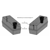 FOSSE BETON 6000L AVEC PREFILTRE