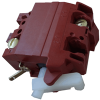 Commutateur pour meuleuse Bosch PWS 550, GWS 9-125 C, GWS 7-125 et GWS 10-125 C