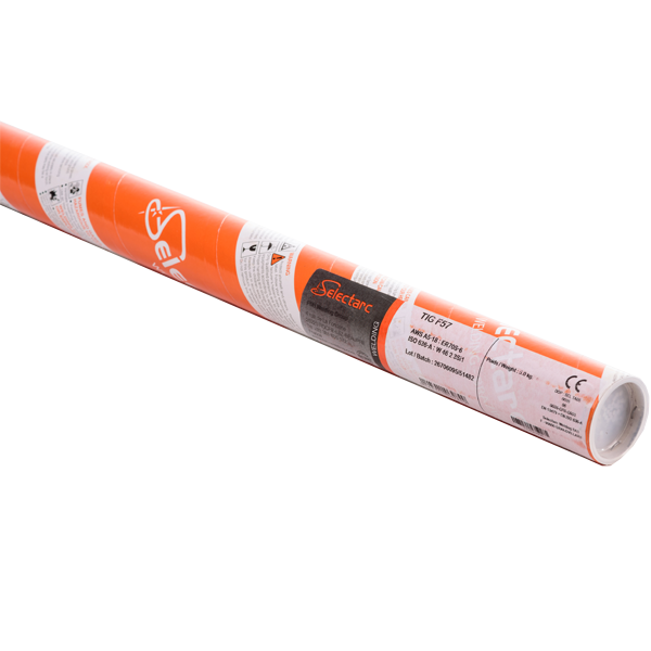 Métal d'apport en acier Selectarc pour brasage flamme d'acier non allié - 2,5 mm - boîte de 5 kg