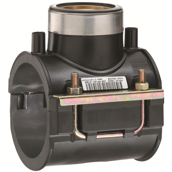 SELLE BRCHMT PE PN16 TRS. F LAITON D63X1.1/4