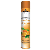 Désodorisant professionnel - Senteur Orange - Diffusion fine sans retombée - Aérosol 750 ml