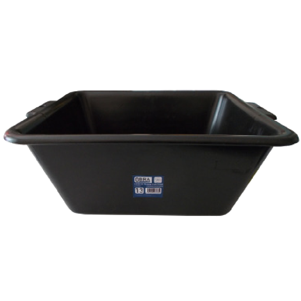 Auge plastique Obra légère avec poignées 13 litres