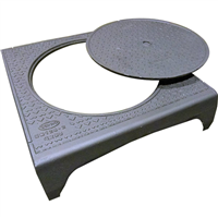 Plaque de recouvrement profil T C250/B125