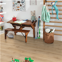 Parquet stratifié Classic 8/32 - 4 chanfreins avec système CLIC it! - 193 x 8 x 1292 mm - Chêne du Nord Sable