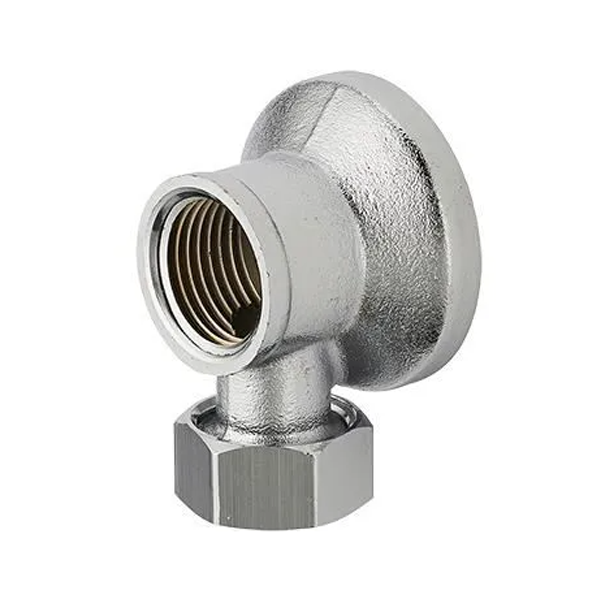 Applique murale F 15 x 21 pour robinetterie avec écrou collet - Diamètre 14 mm - Noyon & Thiebault