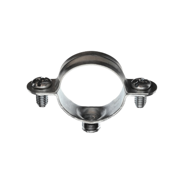 Collier métallique tubes en cuivre et acier diamètre 32 mm Sachet de 5