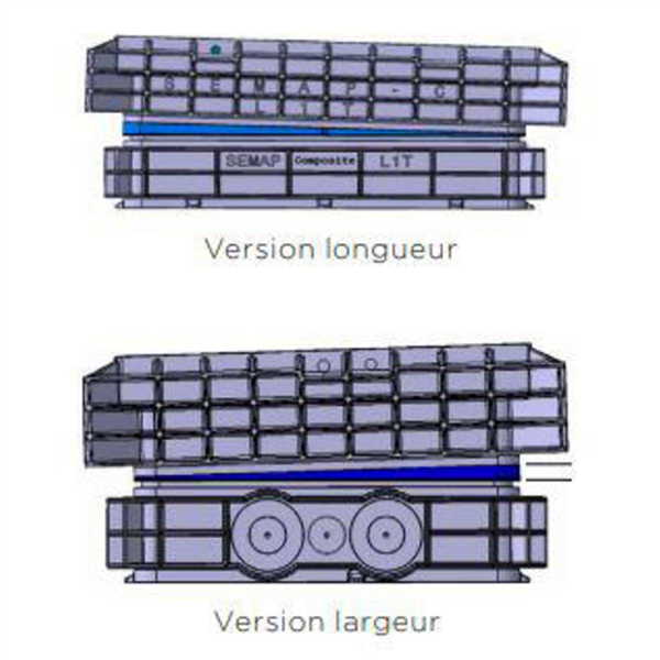 ADAPTATEUR INCLINAISON LARGEUR