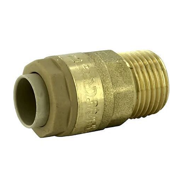 Jonction RSO droite mâle - Pour tube en cuivre ou PER - F 15 x 21 D16 mm