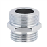Mamelon adaptateur de bec double mâle M 1/2" - M24 x 100 - Noyon et Thiebault - Laiton chromé