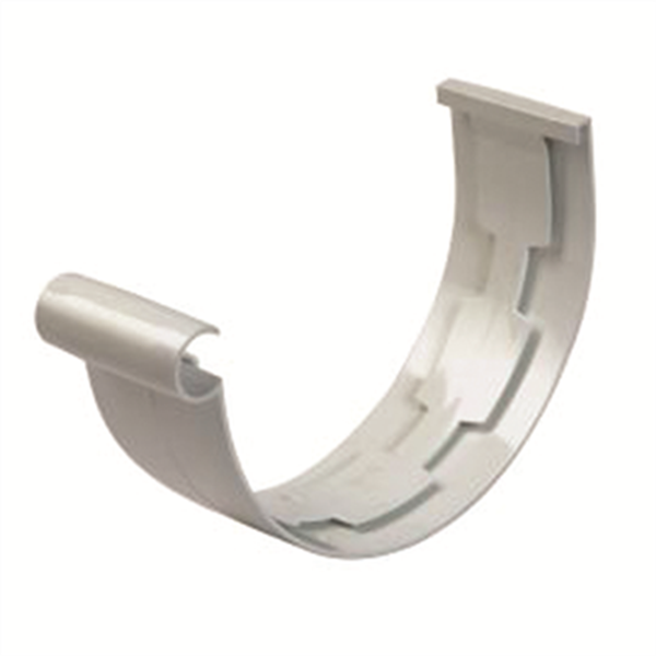 Jonction de gouttière à coller - Ovation LG33 Nicoll - Gris