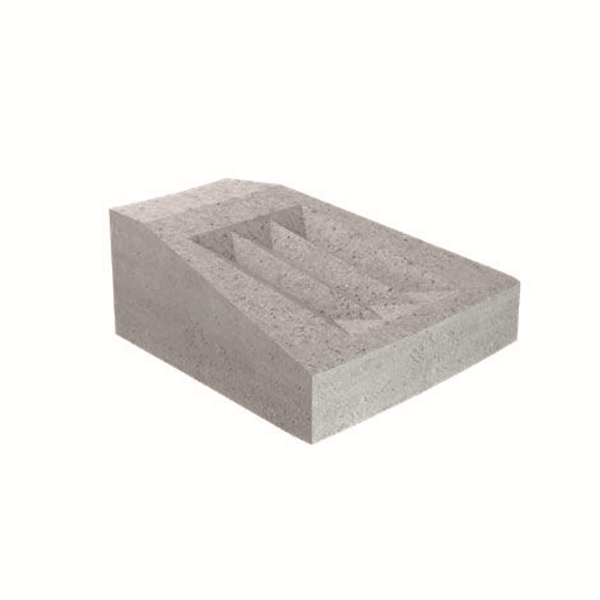 BORDURE BETON ILOT I1 TRAPEZE SABOT