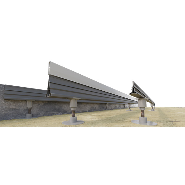 Joint de fractionnement PVC pour dalle béton - système REGLO - Hauteur 40,00 MM - Longueur 3,00 M