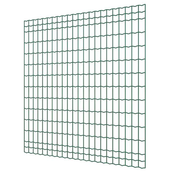 Grillage souple vert 6005 - Jarditor Brico - fil Ø2,10 mm galvanisé et plastifié - maille 100 x 50 mm - 25,00 M x 1,00 M