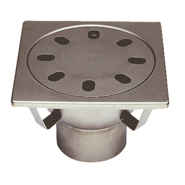 SIPHON 200X200 SORTIE VERT 100 MM 20100F