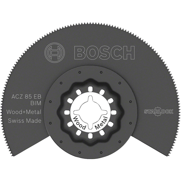 Lame segment Starlock ACZ 85 EB Bosch bois métal