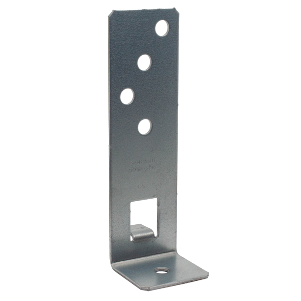 Pied de poteau de jardin réglable en largeur - PPG60/25 - acier galvanisé