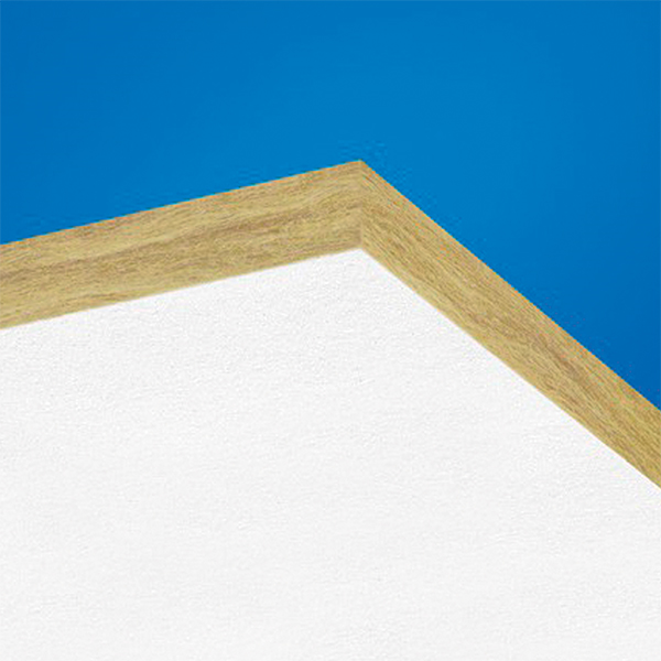 Dalle de plafond acoustique - Ecophon Advantage A - Bords A (droits) - 600,0 MM x 600 MM - ép. 20,00 MM - Blanc