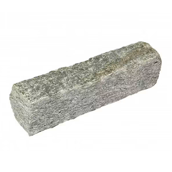 Barrette de jardin en pierre naturelle Luserne - coloris gris et vert - longueur 20 à 25 cm - section 6 à 8 cm