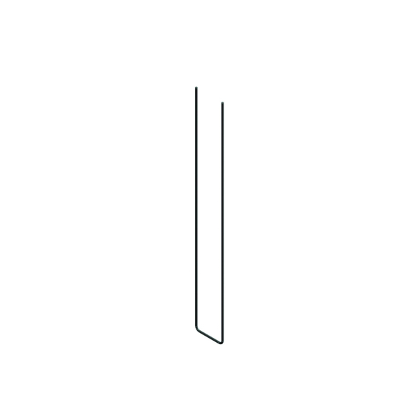 Jonction de liaison en U HA8 en Acier B500B - Armature de chaînage sismique 60 x 30 cm - Lot de 50