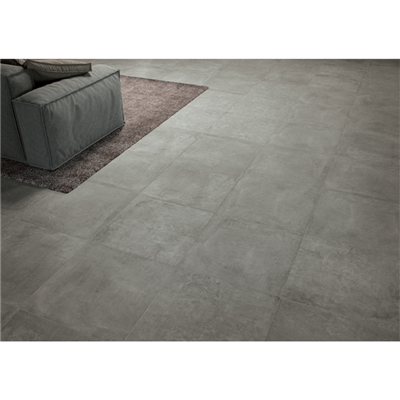 Carrelage intérieur effet béton en grès cérame rectifié - Fast - 80,0 CM x 80,0 CM - ép. 8,00 MM - Gris