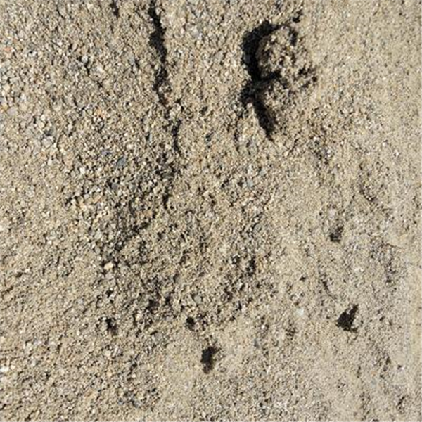 Sable alluvionnaire roulé 0/2 mm Godet 0,25 m³