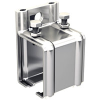 Manchon support de raccordement pour fixation murale Mantion 6356M pour rail Sportub 6255