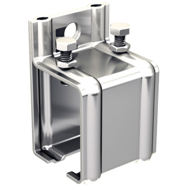 Manchon support de raccordement pour fixation murale Mantion 6356M pour rail Sportub 6255