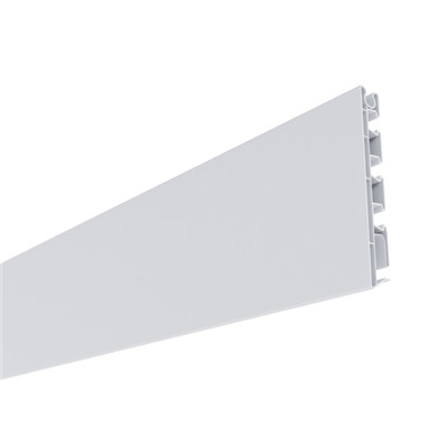 Planche de rive PVC Rivepro pour débord de toit - Blanc - Hauteur 180,00 MM - Long. 4,00 M