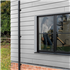 Bardage fibre ciment Cedral Lap finition relief - 190 mm x 10,00 mm - L. 3,60 m - Gris argent C51