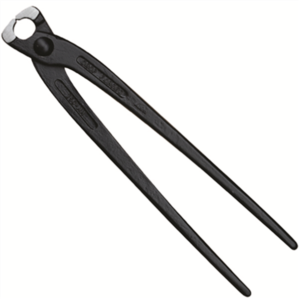 Tenaille russe en acier forgé Edia - Longueur 250 mm - Poignées droites - Noire