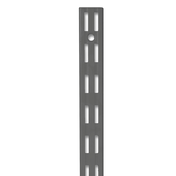 Crémaillère double grise - pas de 32 mm - longueur 2060 mm CQFD 3005-1245