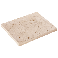 Dalle terrasse béton imitation travertin - Jouques - 60,0 cm x 45,0 cm - ép.30,00 mm - teinte Aquitaine