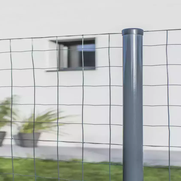 Grillage souple Dirickx Axial - Gris anthracite RAL 7016 - maille de 100 x 75 mm - rouleau de 1,50 M x 25,00 M