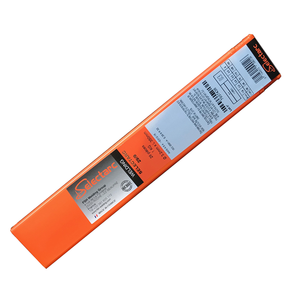 Electrode Selectarc rutilo-basique Inox 29/9 Diamètre 3.2x350 (étui plastique 29 pièces)