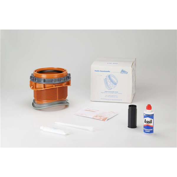 Piquage Fabekun PVC brt 160 pour coll béton DN 400