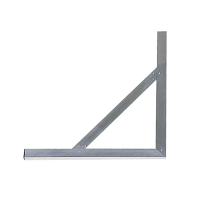 Équerre de maçon manchonnée rivetée avec écharpe Mob Mondelin - 100x150 cm - aluminium