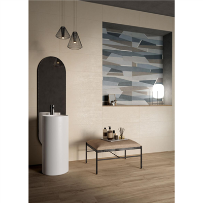 Faïence murale effet béton - Timeless - 32,0 CM x 80,5 CM - ép.8,00 MM - Corda