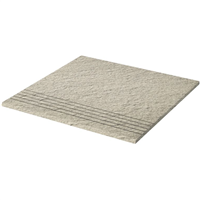 Nez de marche strié grès cérame technique Taurus Granit Relief mat SR7 - 30,0 CM x 30,0 CM ép. 8,00 MM - Tunis