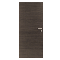 Porte aspect bois à veinage horizontal - Verso Structura - Main droite - 203.6 CM x 83 CM - Anthracite