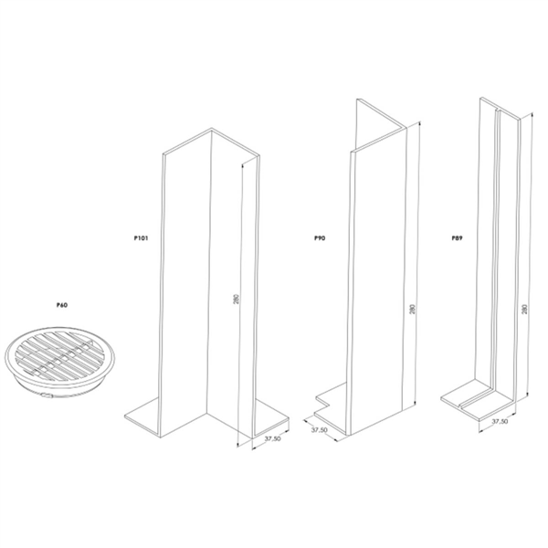 JR410 BLANC JONCTION RIVE H410