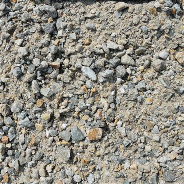 Sable-gravier alluvionnaire semi-concassé lavé 0/10 mm Godet 0,50 m³